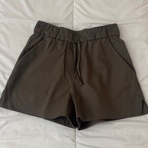 lululemon khaki Athletic Shorts